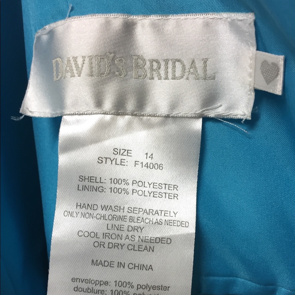 Size 14 David's Bridal formal dress - Picture 8 of 8